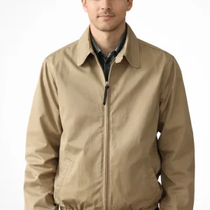 HARRINGTON OXFORD | MINIMAL HARRINGTON ZIP JACKET FOR MEN