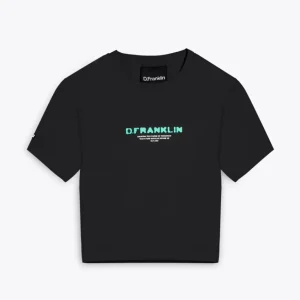 Tomorrow Cropped T-Shirt Black