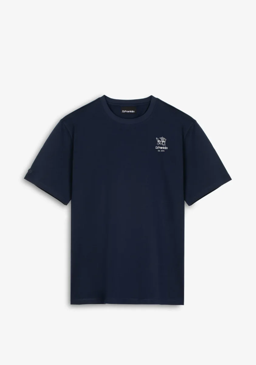 Mediterranean T-Shirt Navy - Image 3