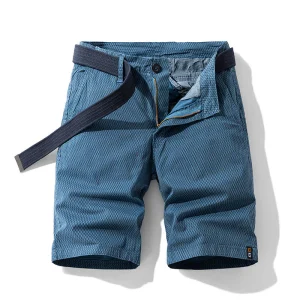 HARRINGTON OXFORD | CHECKERED BELT SHORTS FOR MEN